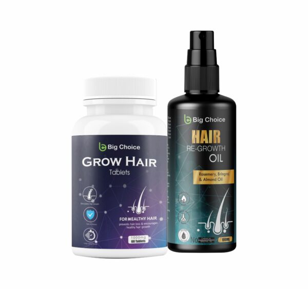 Skin & Hair Biotin + Hair Re growth oil