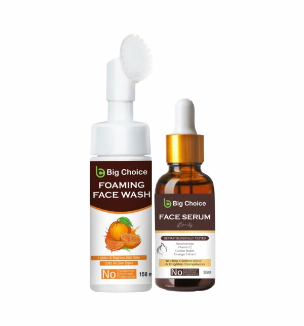 Face Wash + Face Serum