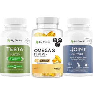 Testa Booster + Omega 3+ Joint Support Combo